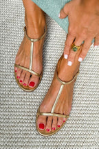 Eloise – Golden Spring Sandals