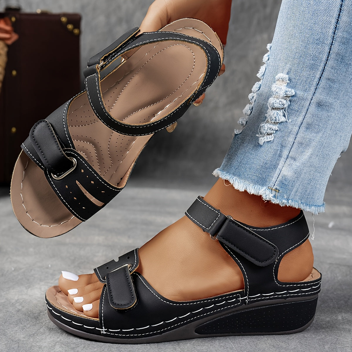 Célima | Supportive Wedge Sandals