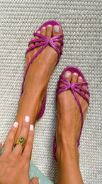 Emilia – Golden Summer Elegance Sandals