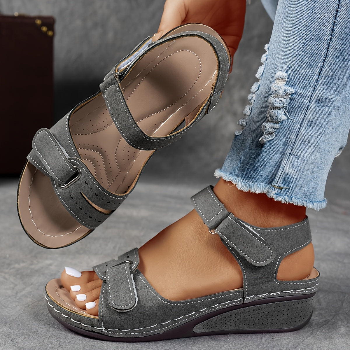 Célima | Supportive Wedge Sandals