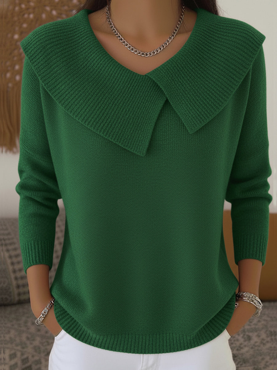 Elise | Collar Knit Jumper