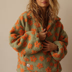 Daisy - Floral Fleece Jumper — view 5