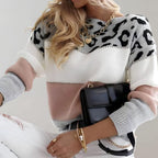 Velora | Leopard Knit Sweater