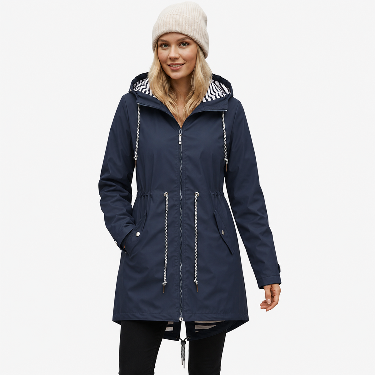 Marlowe | Hooded Raincoat
