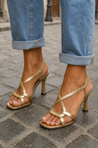 Gemma- Golden Summer Charm Sandals
