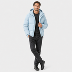 Unisex Hooded Cotton Puffer Jacket