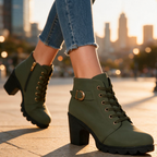 The Elowen Lace-Up Ankle Boots
