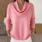 Aveline | Cowl Neck Knit Jumper