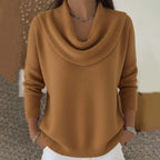 Aveline | Cowl Neck Knit Jumper