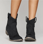 Piper | Western Pull-On Ankle Boots