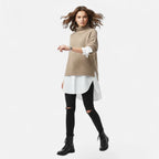 Elara | Soft Ribbed Turtleneck Jumper