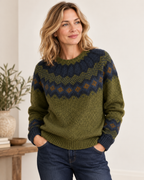 Elowen | Fair Isle Knit Jumper