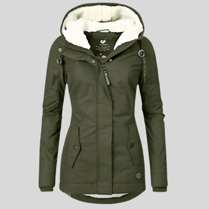 Elowen | Fleece-Lined Rain Jacket