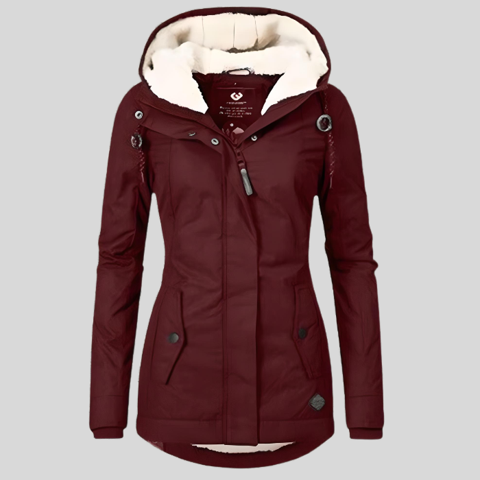 Wendy Women's Jacket | Waterproof, Fleece Lined Rain Coat 5