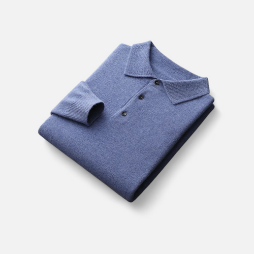 Men’s Merino Wool Polo knit