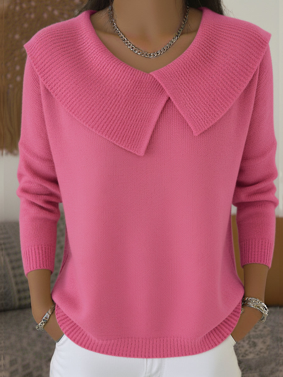 Elise | Collar Knit Jumper