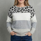 Velora | Leopard Knit Sweater