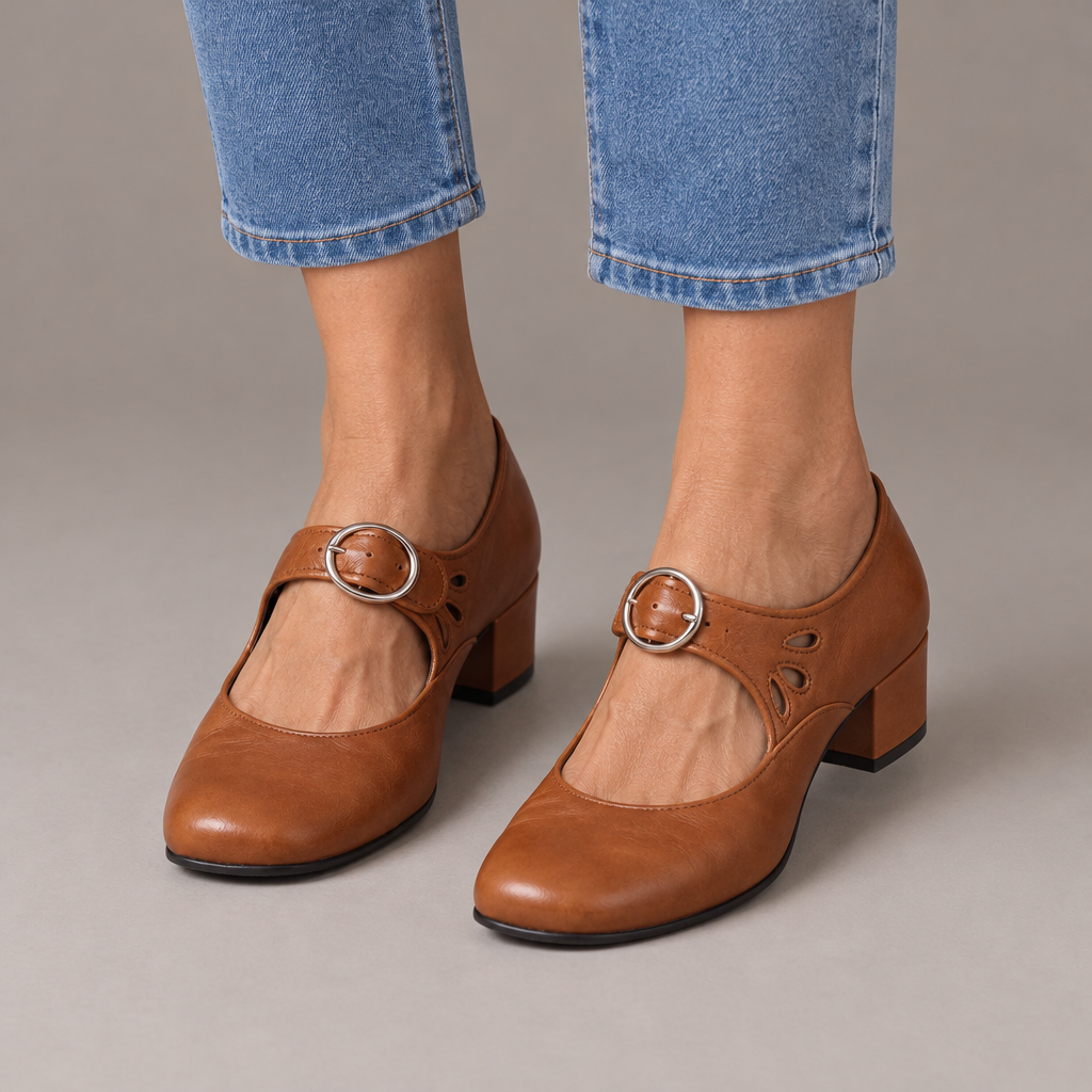 Margot | Heeled Mary Jane Shoes