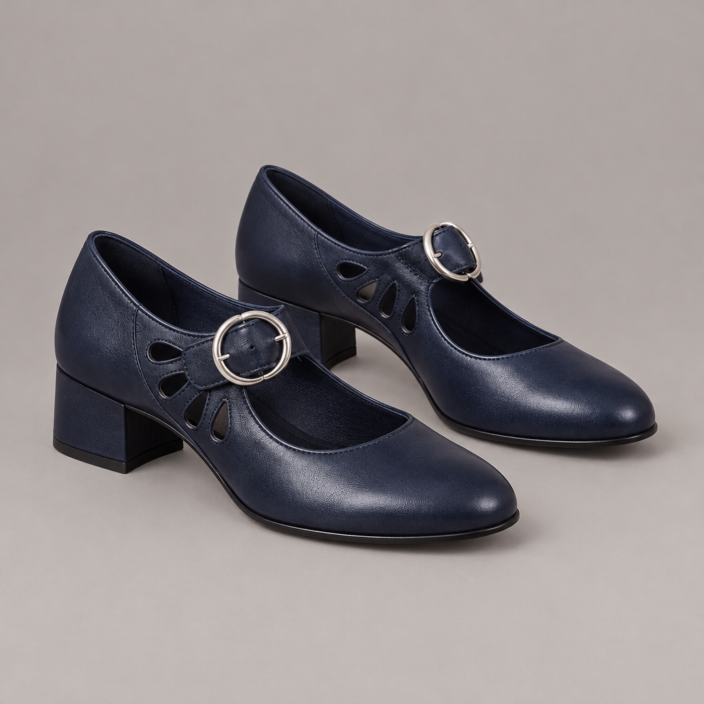 Margot | Heeled Mary Jane Shoes