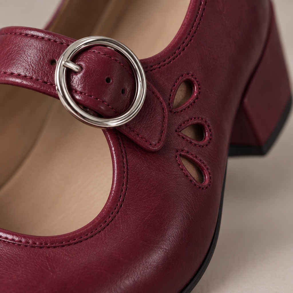 Margot | Heeled Mary Jane Shoes