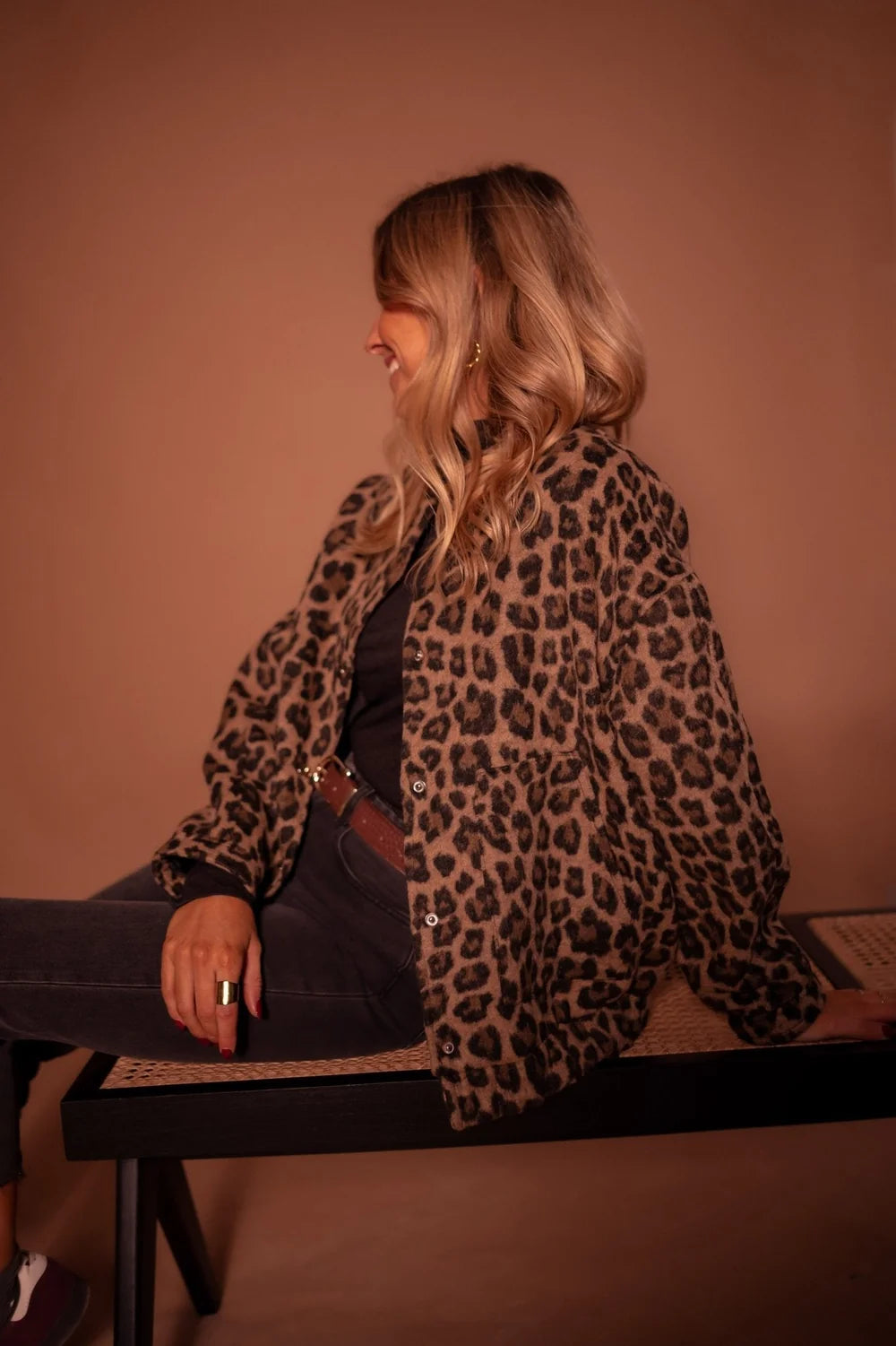 Sienna | Leopard Bomber Jacket