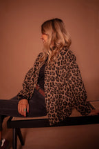 Sienna | Leopard Bomber Jacket