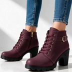 The Elowen Lace-Up Ankle Boots