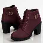 The Elowen Lace-Up Ankle Boots