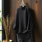 Elara | Soft Ribbed Turtleneck Jumper