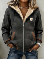 Harper | Sherpa-Lined Quilted Hooded Jacket